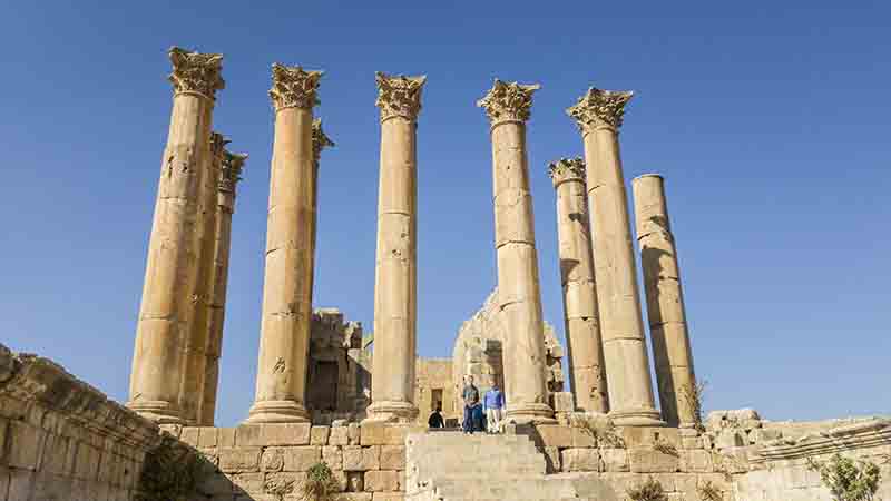 250 - Jordania - Jerash - templo de Artemisa